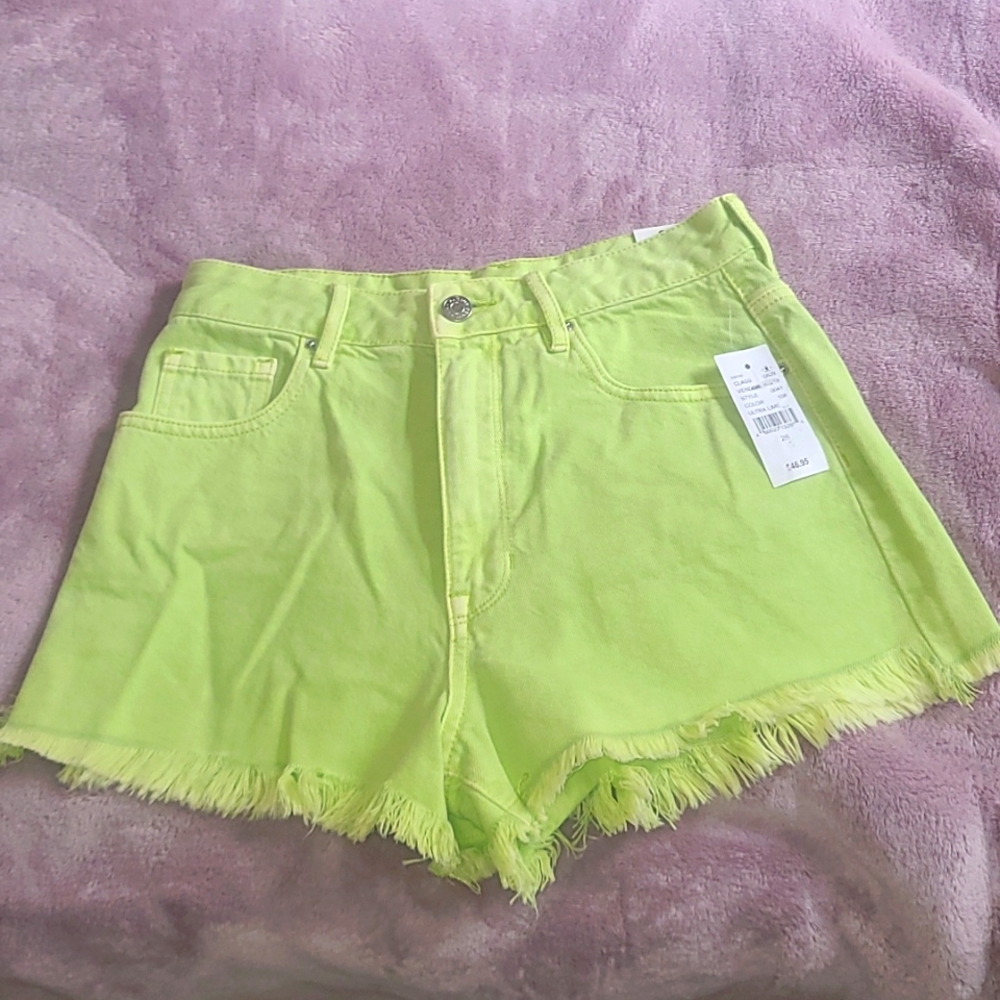 High Waisted Festival Shorts